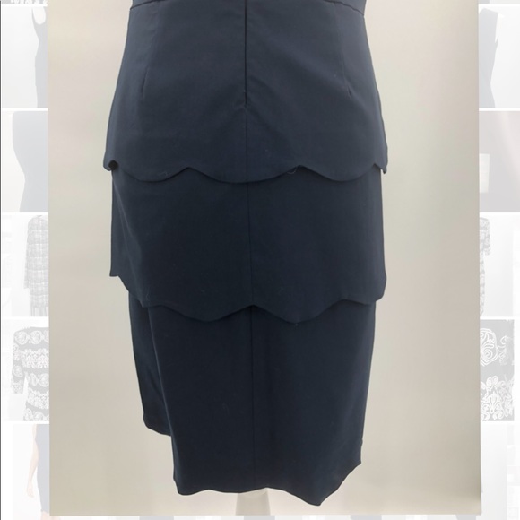 J.McLaughlin Providence Sheath Dress Navy Size 10 - Picture 3 of 15